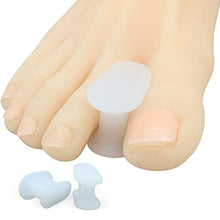 Load image into Gallery viewer, Zinyakon Silicone Toe Separators, 12 Packs of Gel Toe Spacers for Men and Women, Bunion Corrector for Bunion, Overlapping Toes, Crooked Toes, Hammer Toe