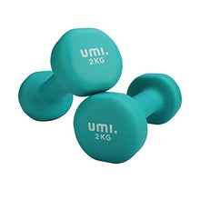 Load image into Gallery viewer, Amazon Brand - Umi - Neoprene Dumbbell (2 x 2KG)