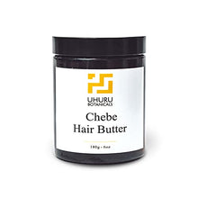 Load image into Gallery viewer, Uhuru Botanicals - Chebe Hair Butter, Paraben-Free Chebe and Shea Butter Hair Product for Split Ends Treatment, Nourishing Vegan Hair Butter for All Hair Types, 6 oz