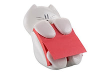 Load image into Gallery viewer, Post-it Cat-330 Super Sticky Z-Notes dispenser in the shape of a cat, incl. 1 block of Post-it Super Sticky Z-Notes white