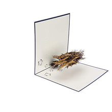 Load image into Gallery viewer, 50th Wedding Anniversary Pop Up Card - Golden Wedding Anniversary Card, Handmade Cards by Cardology