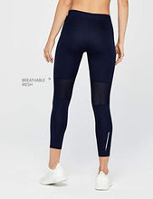 Load image into Gallery viewer, Amazon Brand - AURIQUE Women's Petite Sports Leggings, Blue (Navy), 12, Label:M