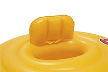 Load image into Gallery viewer, Bestway Baby Swim Safe Seat (Step A) Learn to Swim Round Inflatable, Yellow, 0-12 Months