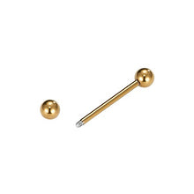 Load image into Gallery viewer, VCMART 7 Pieces Titanium Anodized Surgical Steel Tongue Bars Nipple Ring Body Piercing (16mm)