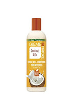 Load image into Gallery viewer, Crème Of Nature Coconut Milk Conditioner, 12 oz, White, 355 ml