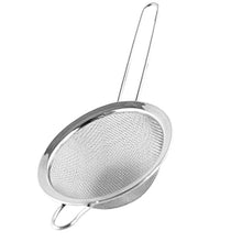 Load image into Gallery viewer, Grids London Ltd 7cm Tea Strainer Fine Mesh Stainless Steel SMALL SEIVE Hooked End Filter Infuser Colander Drainer