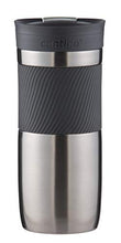 Load image into Gallery viewer, Contigo Byron Snapseal Travel Mug, Stainless Steel Thermal mug, vacuum flask, leakproof tumbler, coffee mug with BPA free Easy-Clean Lid, 470 ml, Gunmetal