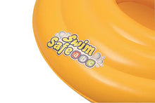 Load image into Gallery viewer, Bestway Baby Swim Safe Seat (Step A) Learn to Swim Round Inflatable, Yellow, 0-12 Months