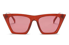 Load image into Gallery viewer, FEISEDY Vintage Square Cat Eye Sunglasses for Women Trendy Retro Cateye Sunglasses B2473