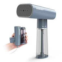 Load image into Gallery viewer, Cosicosy Travel Clothes Steamer, Garment Steamer Handheld Steamer for Clothes Portable Iron Steamer Wrinkle Remover for Home with Fast 25s Heat-up Detachable Water Tank Blue