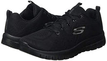 Load image into Gallery viewer, Skechers Women's Graceful GET Connected Sneaker, Black, 6 UK