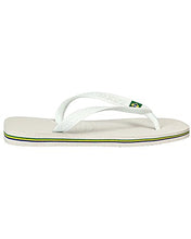 Load image into Gallery viewer, Havaianas Brasil Logo Unisex Adult's Flip Flops, White 0001, 39/40 EU