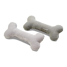 Load image into Gallery viewer, PiuPetยฎ Dog Bones set of 2 - Play Bones for Dogs - Natural Cotton Dog Toy - Toys for big and small dogs (L)