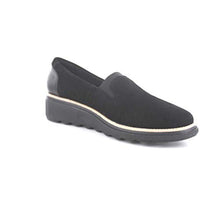 Load image into Gallery viewer, Clarks Women's Sharon Dolly Loafers, Black Black Suede, 6 UK