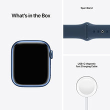 Load image into Gallery viewer, Apple Watch Series 7 (GPS, 41mm) - Blue Aluminium Case with Abyss Blue Sport Band - Regular