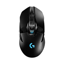 Load image into Gallery viewer, Logitech G903 LIGHTSPEED Wireless Gaming Mouse, HERO 25K Sensor, 25,600 DPI, RGB, Lightweight, Programmable Buttons, 140h Battery Life, POWERPLAY-compatible, Ambidextrous, PC/Mac - Black