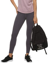 Load image into Gallery viewer, JOYSPELS Women's High Waisted Gym Leggings - Yoga Pants Womens Workout Running Sports Leggings with Pockets-Grey-L
