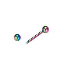 Load image into Gallery viewer, VCMART 7pcs Surgical Steel Tongue Bars Nipple Ring Piercing Barbell 14G