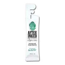 Load image into Gallery viewer, Vegan Tattoo Aftercare Lotion by After Inked. Best for new tattoos, Permanent Make Up, Micropigmentation, Microblading and Laser Removal. Sachet Sizes: 7 ml each (Pack of 4)