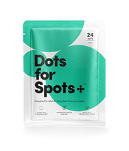 Load image into Gallery viewer, Dots for Spots Pimple Patches – 1 Pack of 24, Vegan, Cruelty-Free, Hydrocolloid Acne Stickers