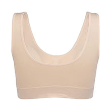 Load image into Gallery viewer, Litthing Women Sports Bra Seamless Comfortable Soft Breathable Ladies Lace Bras Removable Padded Tops Push up Underwear Packs for Yoga Fitness Exercise