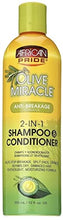 Load image into Gallery viewer, African Pride Olive Miracle Anti-Breakage Moisturizer Lotion, Growth Oil and 2-in-1 Shampoo & Conditioner