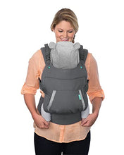 Load image into Gallery viewer, INFANTINO Cuddle Up Carrier - Ergonomic bear-themed face-in front carry and back carry with removable character hood for infants and toddlers 12-40 lbs / 5.4-18.1 kgs
