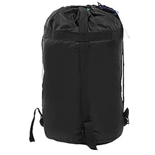 Load image into Gallery viewer, Azarxis Compression Stuff Sack for Sleeping Bag, Lightweight Compression Bag Water Resistant Compact Compression Sack for Camping Hiking Backpacking Travelling Clothes Storage (Black, S)