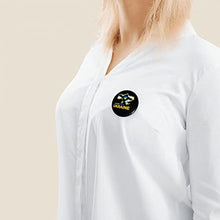 Load image into Gallery viewer, I Stand With Ukraine Stop Russian Aggression Diy Round Badge,Round Brooch For Men And Women,Pin Button Clothing Bag Hat Accessories(Five Loads).
