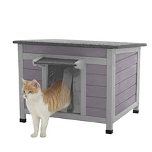 Load image into Gallery viewer, Wooden Dog House Cat House for Outdoor and Indoor, Pet Houses Dogs, Cats, Bunnies and Other Small Animals