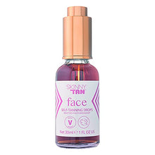 Load image into Gallery viewer, Skinny Tan Moisturising Face Tanning Drops 30ml |Instant Fake Tan |Coconut and Vanilla Aroma| Cruelty Free & Vegan Skincare for Radiant Natural Glow
