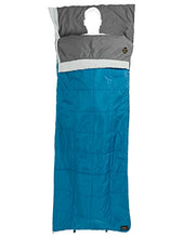 Load image into Gallery viewer, Jack Wolfskin 4 In 1 + 5 Synthetic Fibre Sleeping Bag, Dark Turquoise, Size: 36 x 21 x 21 cm, Liter