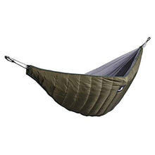Load image into Gallery viewer, KiGoing Double Hammock, Ultra-light Full Length Camping Hammock Underquilt, Thickened Windproof Warm Hammock Sleeping Quilt Blanket for Camping
