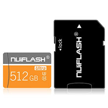 Load image into Gallery viewer, 512GB Micro SD Card 512GB TF Card Class 10,Micro Flash Memory Card 512GB with SD Card Adapter for Smartphone/Bluetooth Speaker/Tablet/PC/Camera