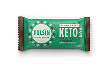 Load image into Gallery viewer, Pulsin - Mint Choc Keto Bars - 18 x 50g - Value Multipack - Gluten Free, Plant Based, Palm Oil Free & Dairy Free Snack Bar