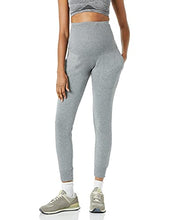 Load image into Gallery viewer, Amazon Essentials Maternity Over Under Studio Terry Lounge Pant, Grey Heather, M