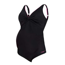 Load image into Gallery viewer, Zoggs Women's Hayman Maternity Scoopback Swim Suit - Black, 14/38"