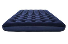 Load image into Gallery viewer, Bestway Comfort Quest Flocked Double Air Bed, Blue, 75 x 54 x 8.75 Inch