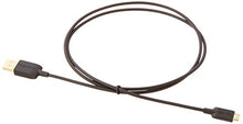 Load image into Gallery viewer, Amazon Basics USB 2.0 A-Male to Micro B Cable, 3 feet, Black