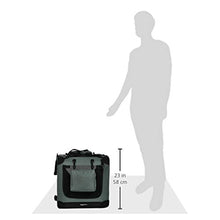 Load image into Gallery viewer, Amazon Basics - Foldable soft pet carrier, high quality, 76 cm, Gray