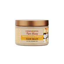 Load image into Gallery viewer, Creme of Nature Pure Hair Mask Jar, Honey, 11.5 Oz