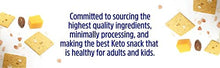 Load image into Gallery viewer, Keto Crackers (Rosemary & Garlic) Low carb Crackers, Keto Snacks, Low carb Snack. No Added Sugar, high Fibre & Gluten Free (3 x 64g Packs). Almond Flour Crackers, Keto Snacks no Carbs no Sugar, Paleo