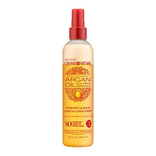 Load image into Gallery viewer, Cream of Nature Oil From Morocco Strength and Shine Leave-In Conditioner, 250 ml, Clear