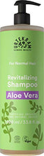 Load image into Gallery viewer, Urtekram Shampoo - Aloe Vera - Normal Hair - Vegan, Organic, Moisturizing, Natural Origin, Citrus, 1000 ml