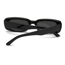 Load image into Gallery viewer, Dollger Rectangle Sunglasses for round faces for Women Trendy 90s Retro Sunglasses Square Frame Black sunglasses