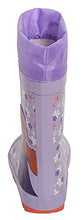 Load image into Gallery viewer, Disney Girls Frozen 2 Tie Top Wellington Boots Kids Elsa Anna Rubber Wellies Rain Snow Shoes Lilac 12 UK Child/EU 31