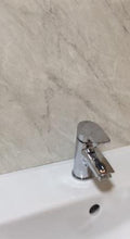 Load image into Gallery viewer, DBS Light Grey Marble 1m x 2.4m Shower Wall Panels Bathroom PVC Cladding Wet Wall