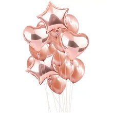 Load image into Gallery viewer, pack of 41 pcs bride to be balloons rose gold, Bride to be decorations, bachelorette supplies banner and sash balloon for wedding/anniversary , bridal shower party hen party