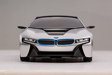 Load image into Gallery viewer, RASTAR 48400 BMW I8 1:24 Remote Control Car, Black & White, Scale