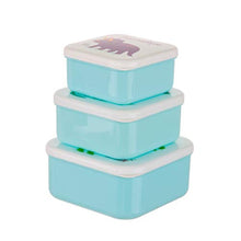 Load image into Gallery viewer, Sass & Belle Set of 3 Roarsome Dinosaurs Lunch Boxes